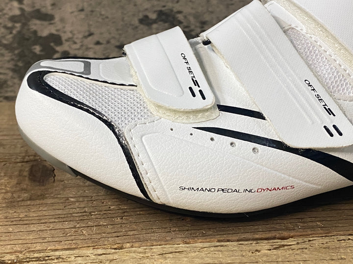 JO568 シマノ SHIMANO R078 SH-R078W ビンディングシューズ EU38 レディース 2穴3穴兼用 白