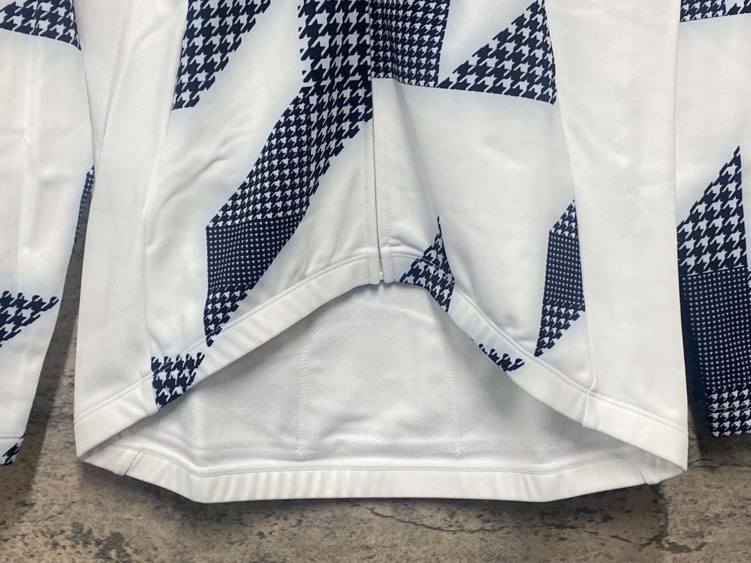 JV986 レリック reric Women's Sugar Long Sleeve Jersey 長袖 サイクルジャージ 白 M 裏起毛 レディース