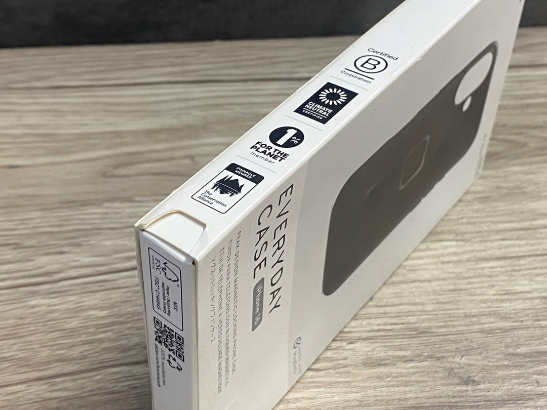 KE769 ピークデザイン PEAK DESIGN EVERYDAY LOOP CASE スマートフォンケース iPhon 16 ブラック