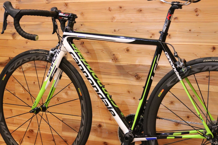 キャノンデール CANNONDALE スーパーシックス SUPERSIX EVO HI-MOD 2015 52サイズ シマノ アルテグラ 6800 MIX 11S カーボン ロードバイク 【広島店】