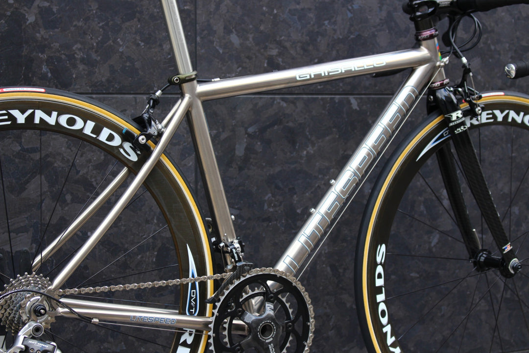 ライトスピード LITESPEED ギサロ GHISALLO カンパニョーロ レコード Mix 10S チタン ロードバイク【福岡店】