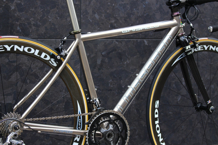 ライトスピード LITESPEED ギサロ GHISALLO カンパニョーロ レコード Mix 10S チタン ロードバイク【福岡店】