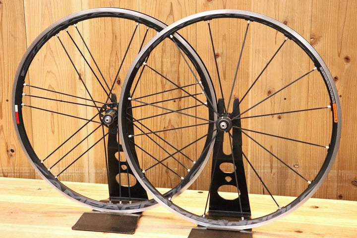 カンパニョーロ CAMPAGNOLO シャマル SHAMAL ULTRA アルミ クリンチャー ホイールセット シマノ 11S/12S ナローリム 15C 【芦屋店】