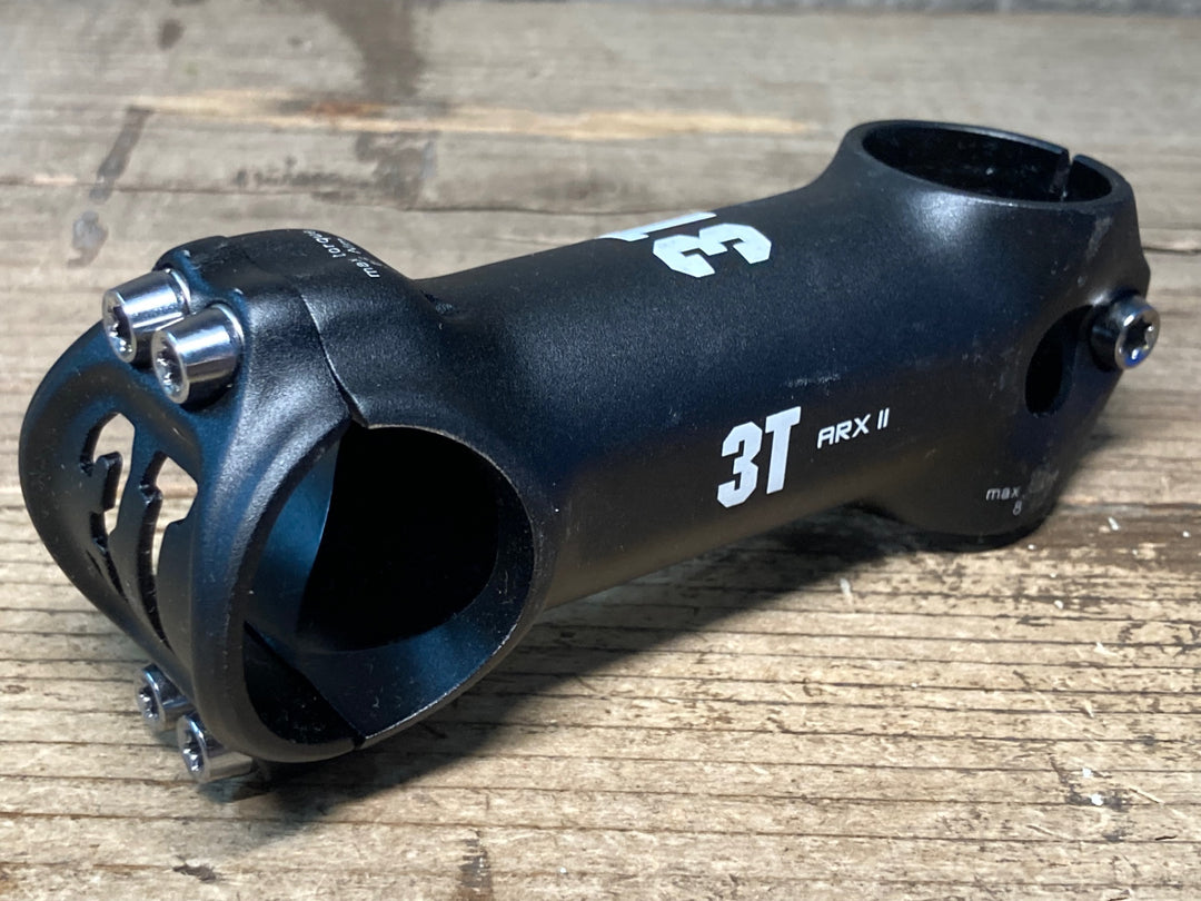 JA179 3T ARXⅡ アルミ ステム 黒 90mm Φ31.8 OS 6°