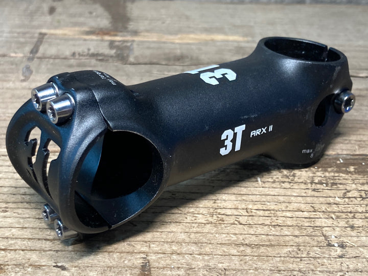 JA179 3T ARXⅡ アルミ ステム 黒 90mm Φ31.8 OS 6°