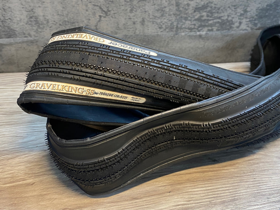 JK432 パナレーサー Panaracer GRAVELKING-SS クリンチャータイヤ 700x28C 2本セット