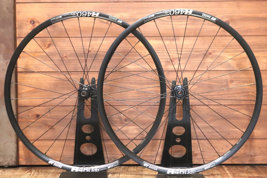 DT SWISS R460 DB アルミ チューブレスレディ ホイールセット シマノ11S/12S 18C 【東京南麻布店】