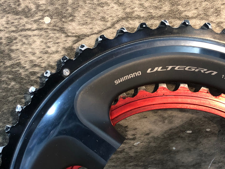 JU061 シマノ SHIMANO アルテグラ ULTEGRA FC-R8000 アウターチェーンリング 52/36T セット インナー SMITH Baroque Gear楕円