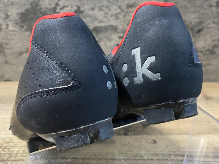 KB931 フィジーク Fizik R3 ROAD SHOES ビンディングシューズ 黒 3穴 EU41.5 ※タバコ臭