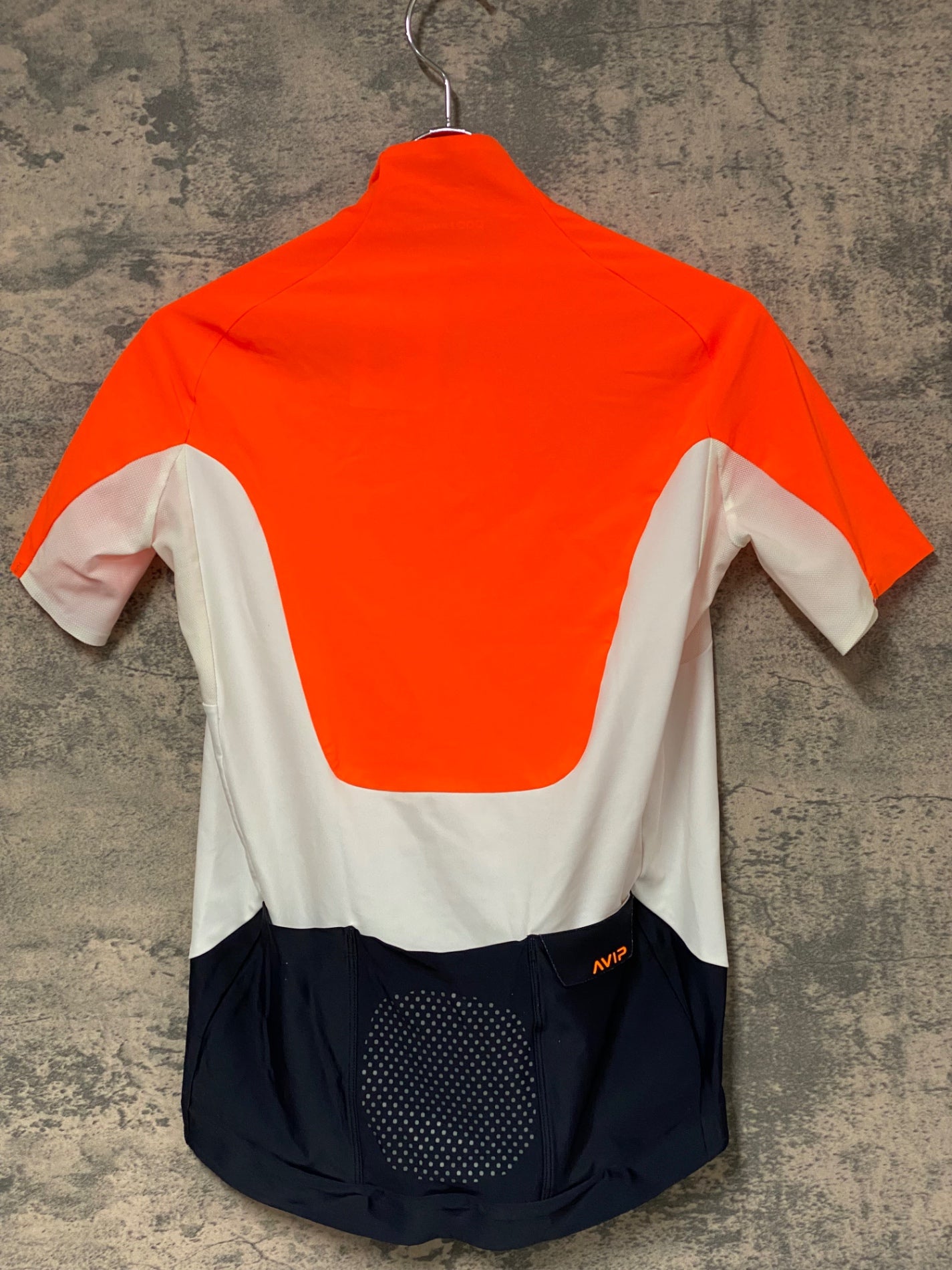 JS665 ポック POC 半袖 サイクルジャージ オレンジ 白 黒 S – BICI