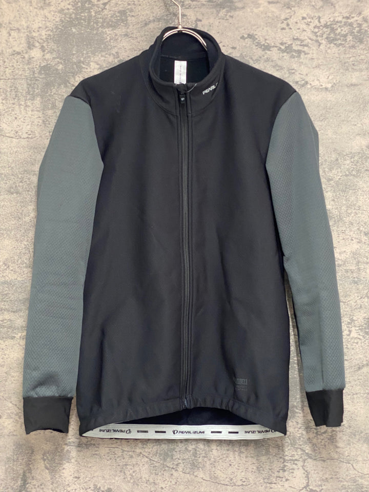 KA481 パールイズミ PEARL iZUMi 長袖 サイクルジャケット 黒 S 裏起毛