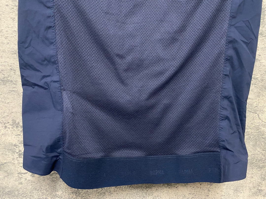 KM428 ラファ Rapha RCC PRO TEAM LIGHTWEIGHT GILET サイクルベスト ジレ 紺 S