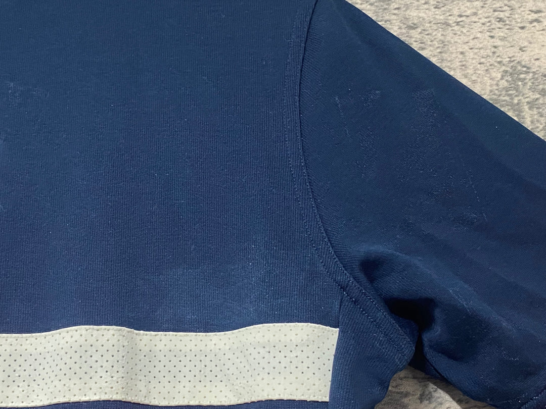 KI169 ラファ Rapha BREVET JERSEY 長袖 サイクルジャージ ネイビー M ※反射部劣化,汚れ