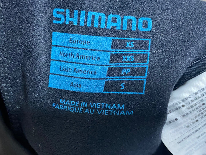 KA333 シマノ SHIMANO ウインド レーサータイツ 黒 S 裏起毛