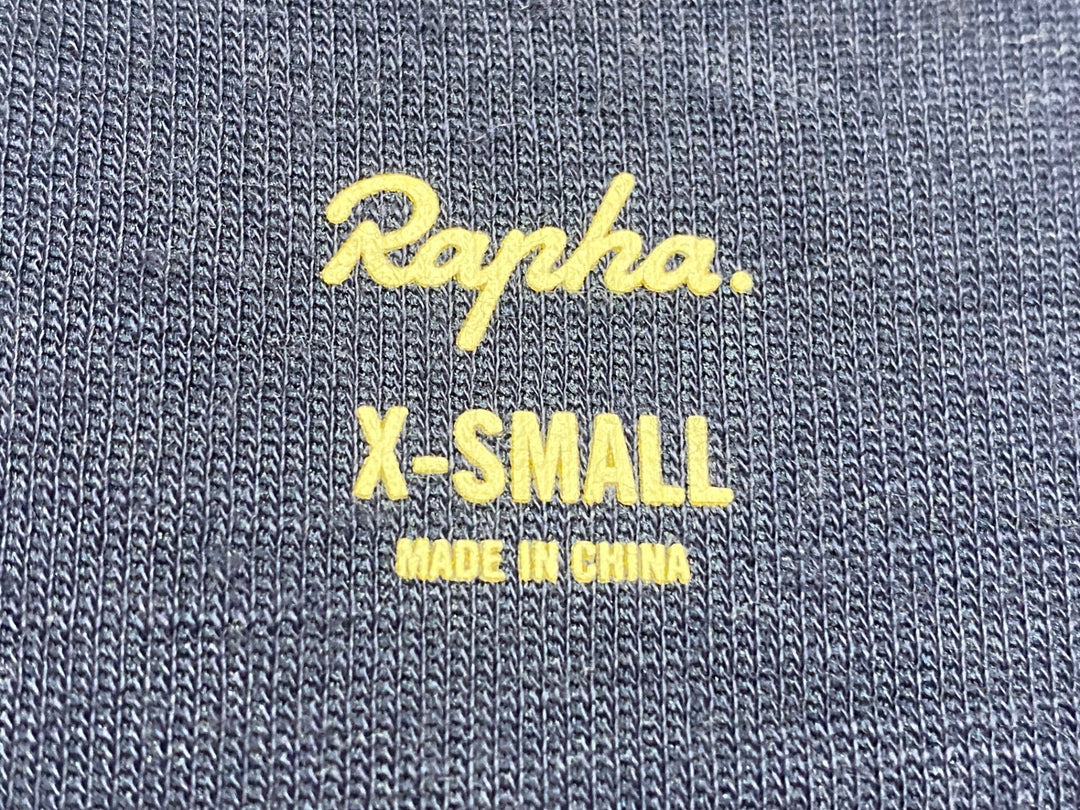 JN311 ラファ Rapha MEN'S CLASSIC JERSEY 半袖 サイクルジャージ 紺 XS