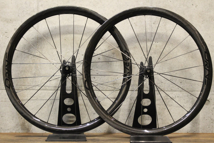 エリートホイールズ ELITE WHEELS ドライブ DRIVE 40D カーボン チューブレスレディ ホイールセット シマノ12/11S 【福岡店】