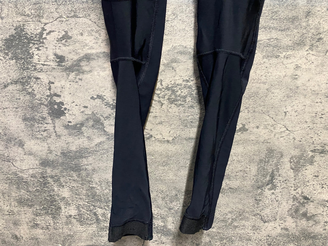 KE080 ラファ Rapha PRO TEAM WINTER TIGHTS WITH PAD ビブタイツ 黒 XS 裏起毛