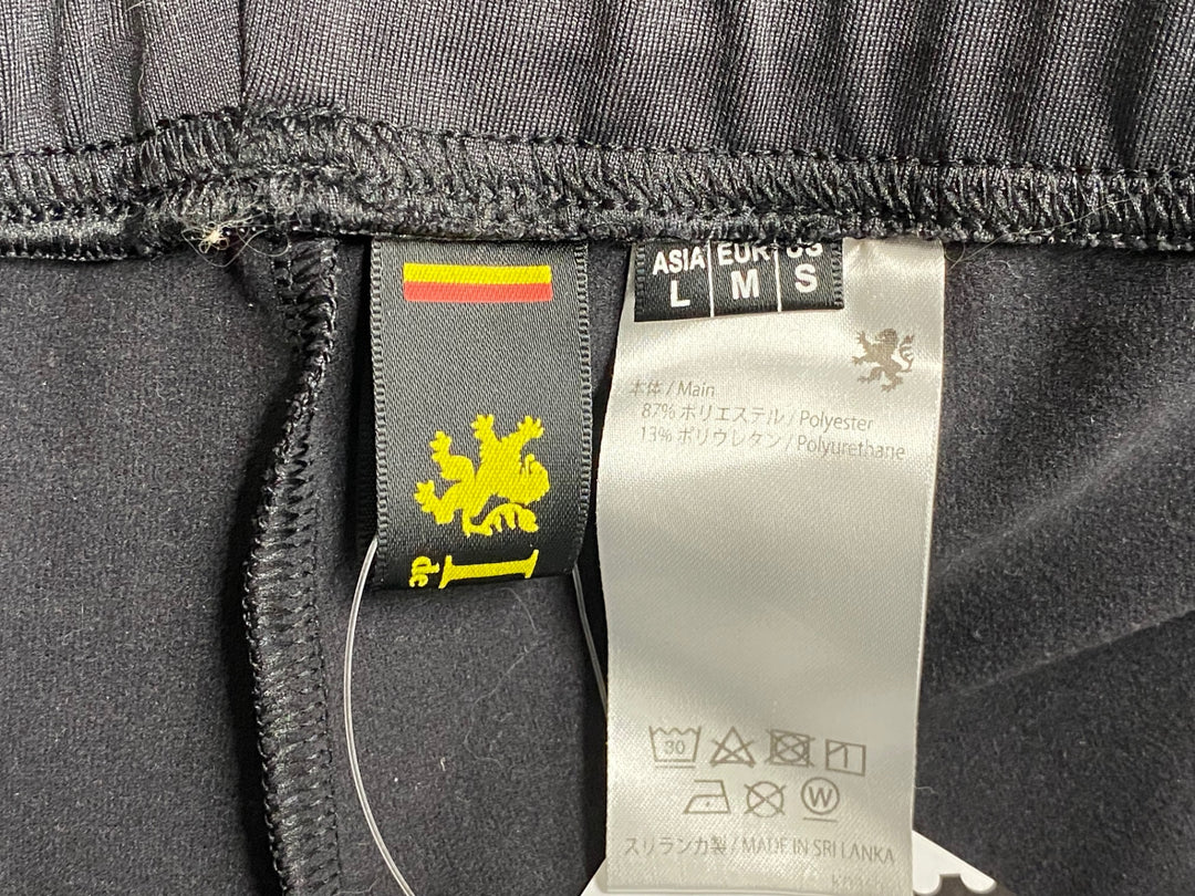 JJ612 リオンドカペルミュール Lion de KAPELMUUR サイクルパンツ 黒 L 裏起毛