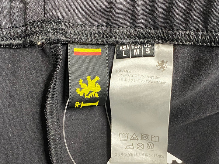 JJ612 リオンドカペルミュール Lion de KAPELMUUR サイクルパンツ 黒 L 裏起毛