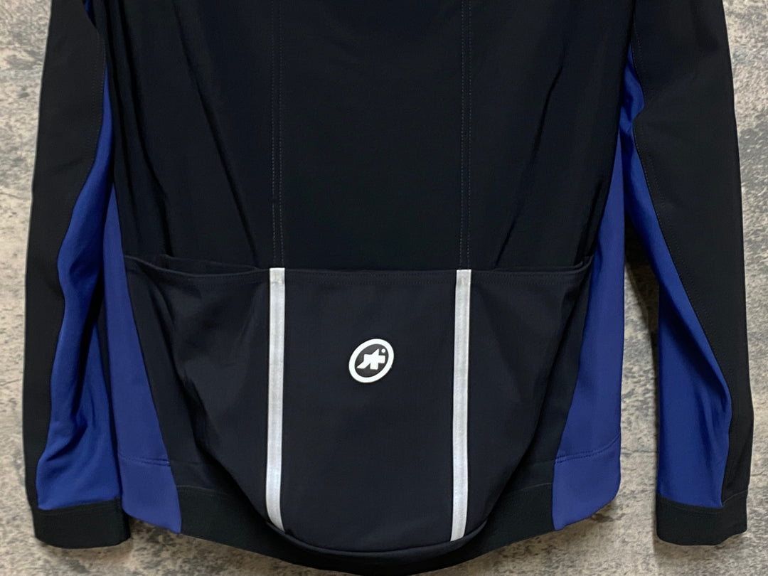 KQ170 アソス ASSOS MILLE GT WINTER JACKET EVO 長袖 サイクルジャケット ネイビー M