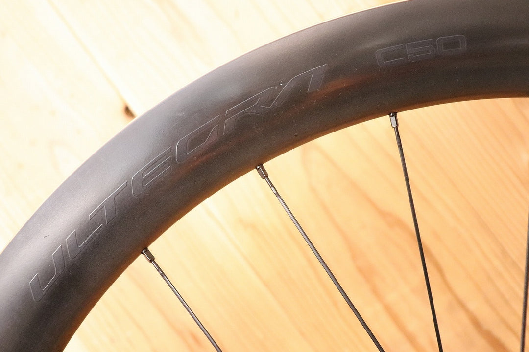 シマノ SHIMANO アルテグラ ULTEGRA WH-R8170-C50-TL カーボン チューブレスレディ ホイールセット シマノ 11/12S 【芦屋店】