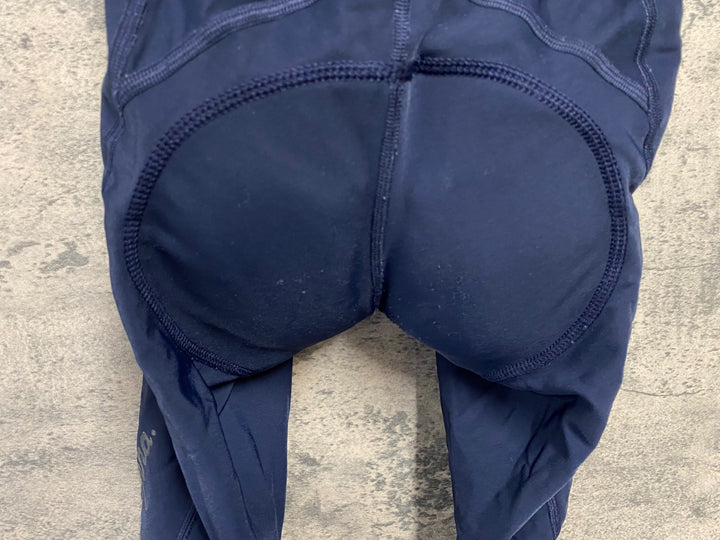JS656 ラファ Rapha ビブタイツ 紺 M 裏起毛 ※タグカット