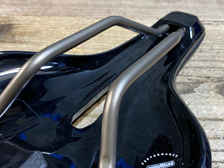 KC324 シンクロス SYNCROS AREA サドル 黒 Hollow Ti レール 145mm