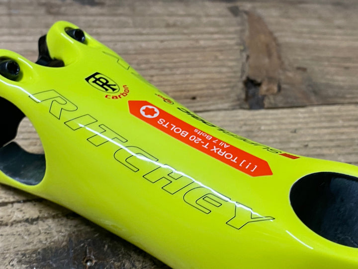 KJ135 リッチー RITCHEY SUPER LOGIC c260 カーボンステム 黄 100mm Φ31.8 OS