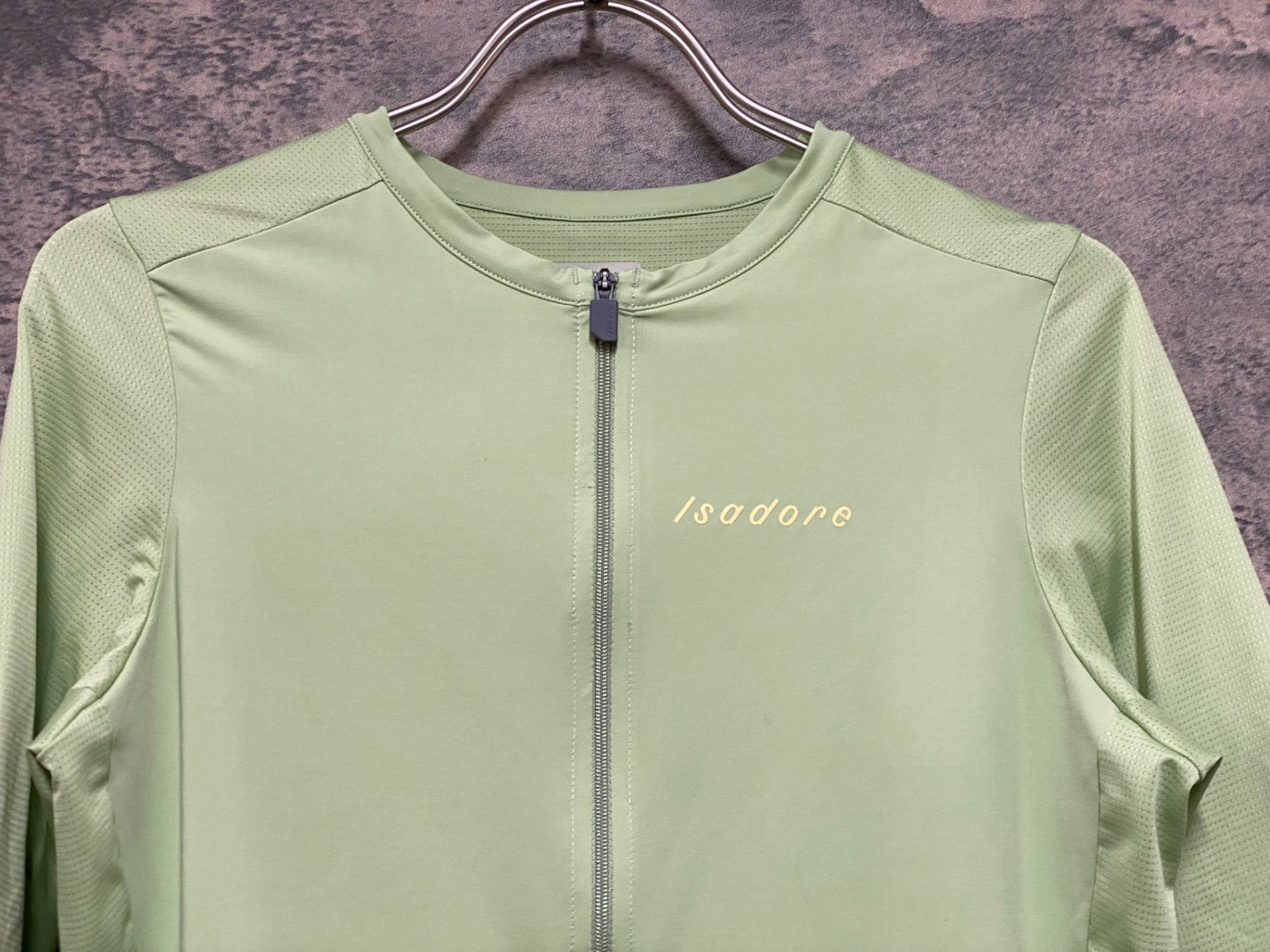 激レア イザドア Isadore サイクリングウェア グリーン メッシュ 半袖 激レア イザドア Isadore サイクリングウェア グリーン メッシュ 半袖