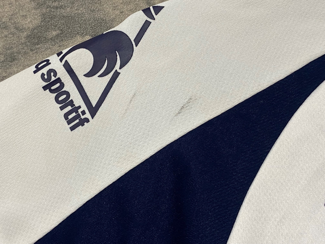 KJ963 ルコックスポルティフ le coq sportif 半袖 サイクルジャージ 白赤 M