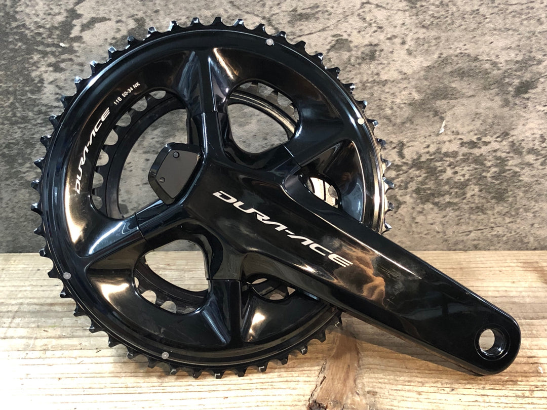 JN251 シマノ SHIMANO デュラエース DURA-ACE FC-R9200-PX パワーメーター クランクセット 50/34T 170mm 動作確認済