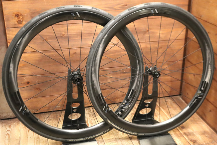 エンヴィ ENVE SES 3.4 NEW STRAIGHT SPOKE DISC カーボン フックレスリム ホイールセット シマノ11S/12S 【東京南麻布店】