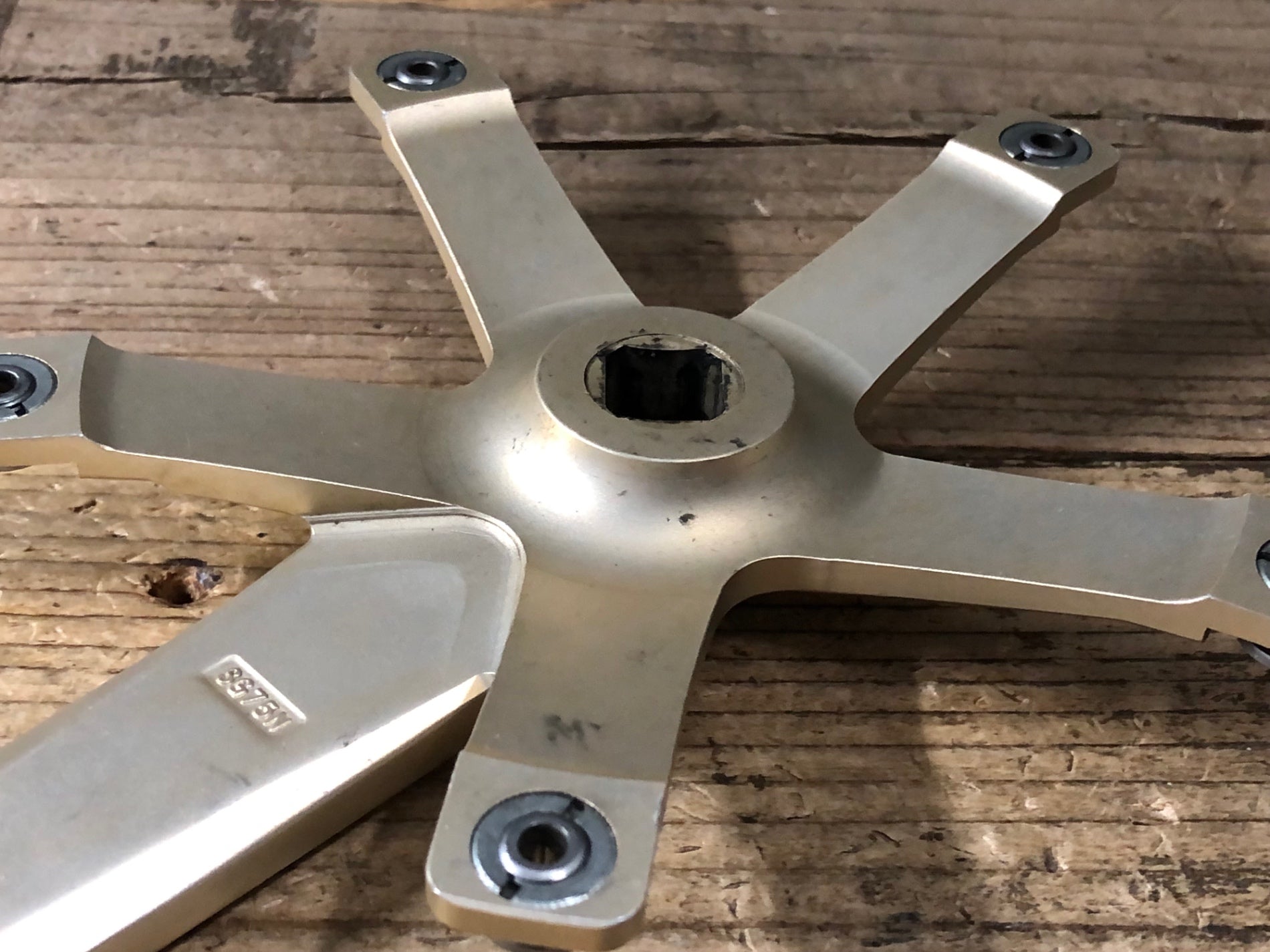 JZ678 スギノ SUGINO 75 SG75N クランクアームセット 165mm PCD144
