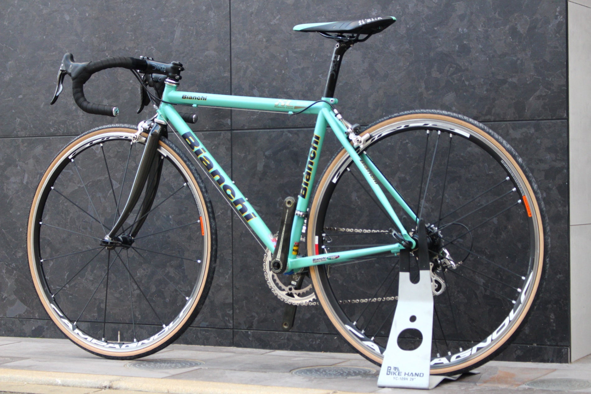 ビアンキ BIANCHI BORON XL 2001 カンパニョーロ レコード 10S MIX