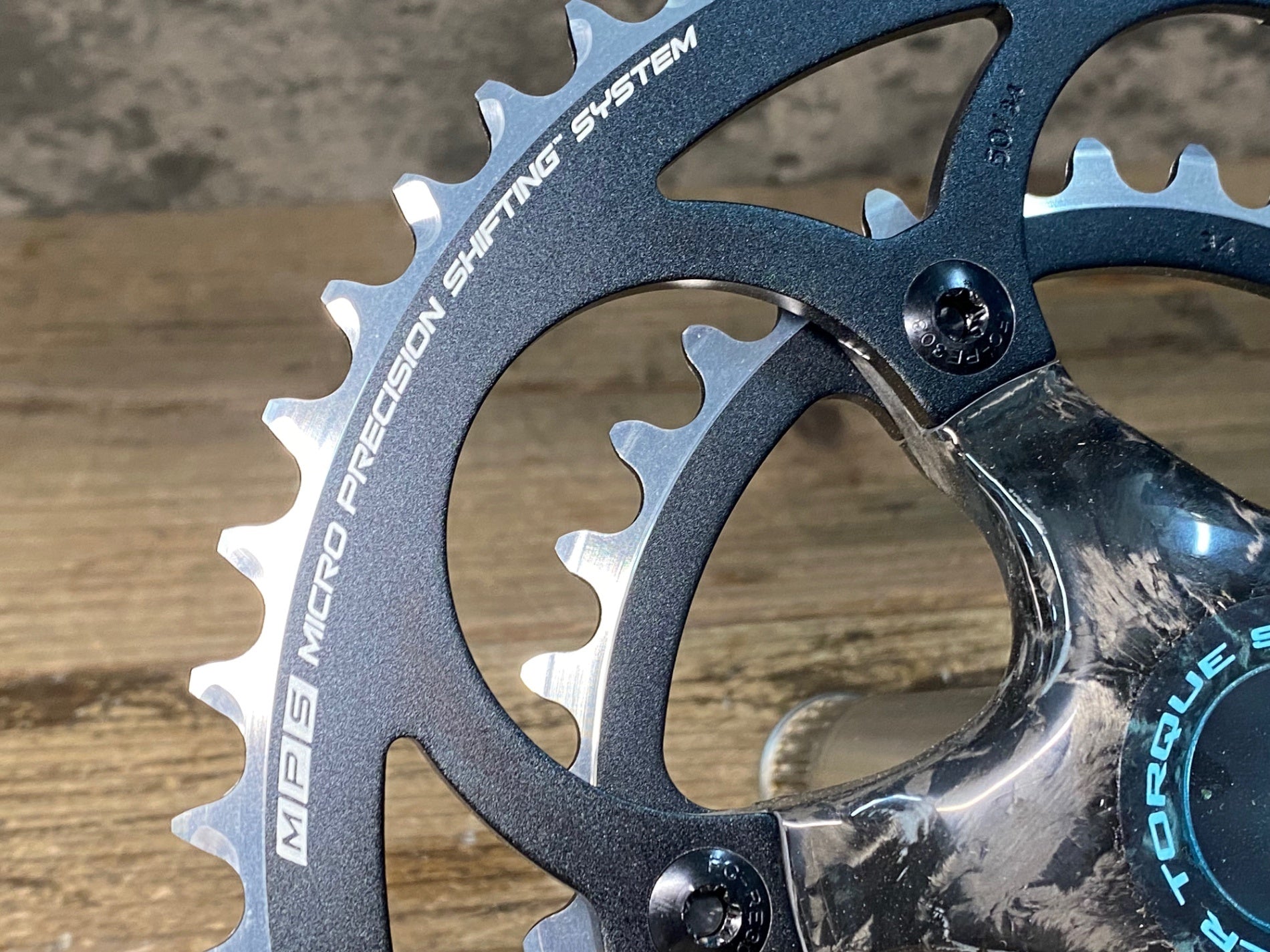 JR304 CAMPAGNOLO CENTAUR CARBON FC12CE040C クランクセット 170mm 50