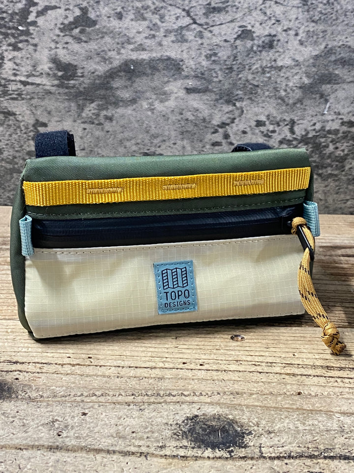 KG085 TOPO DESIGNS Bike Bag Mini Mountain ハンドルバッグ 緑