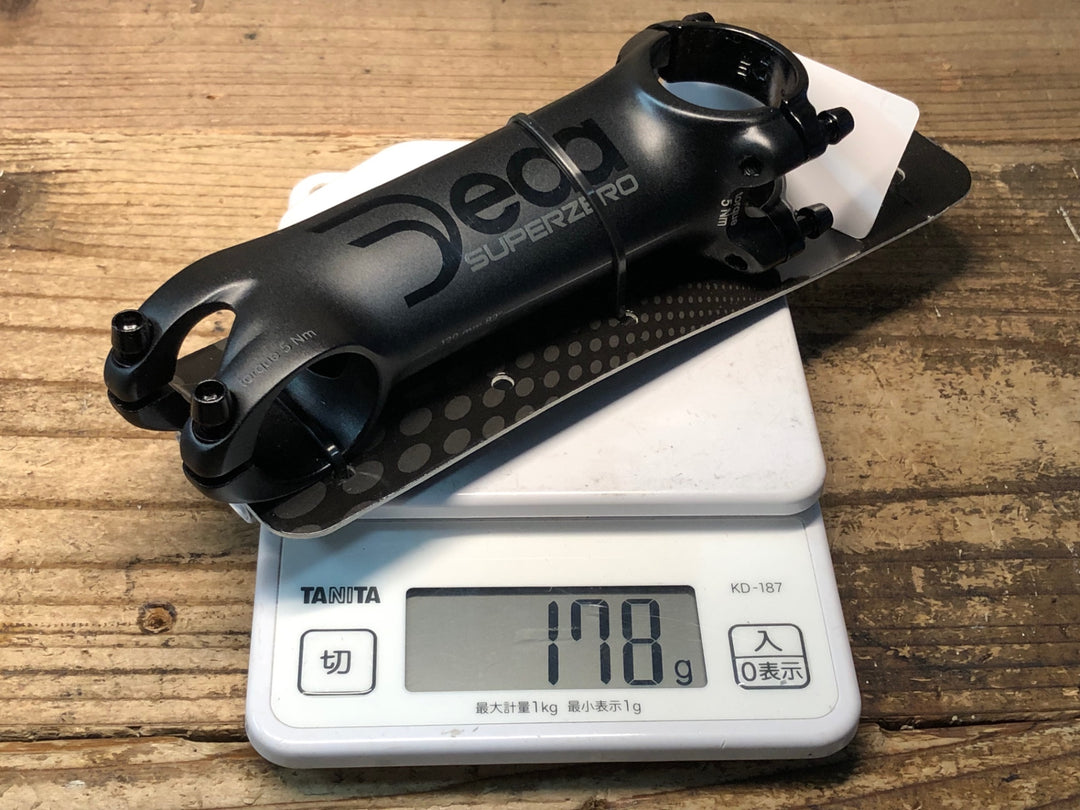 JN223 デダ Deda SUPERZERO アルミ ステム 120mm Φ31.7 OS 82° 未使用