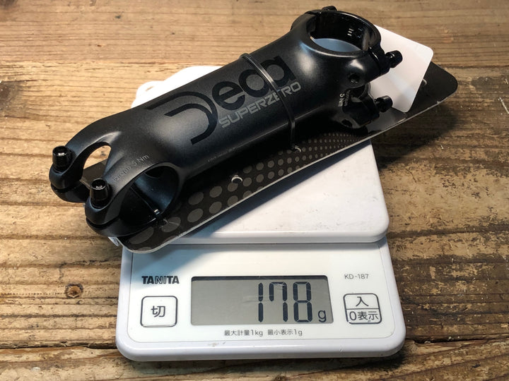 JN223 デダ Deda SUPERZERO アルミ ステム 120mm Φ31.7 OS 82° 未使用
