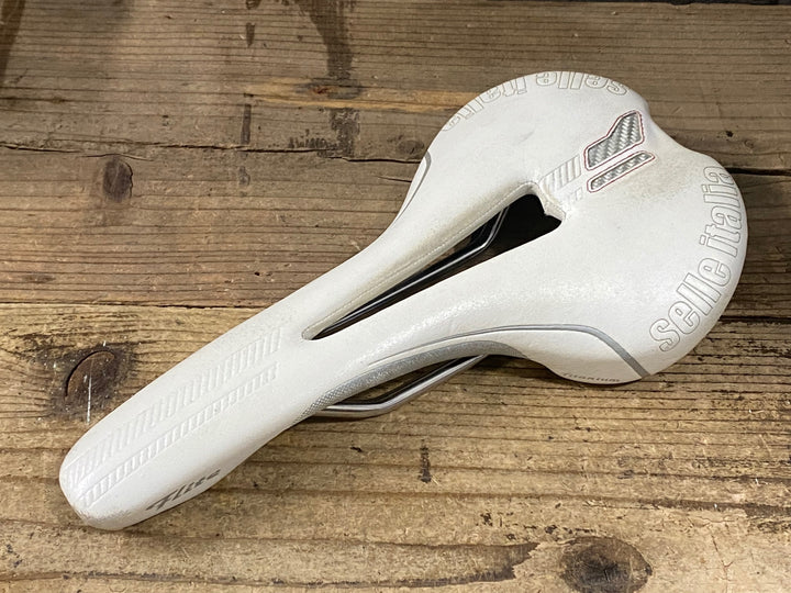 KO818 セライタリア SELLE ITALIA Flite titanium サドル 白 L2