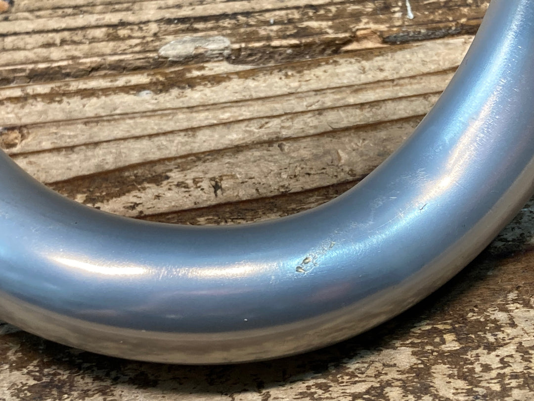JK647 ニットー NITTO M106 DE ROSA ロゴ入り ドロップハンドル クランプΦ26.0 C-Cエンド380mm シルバー アルミ