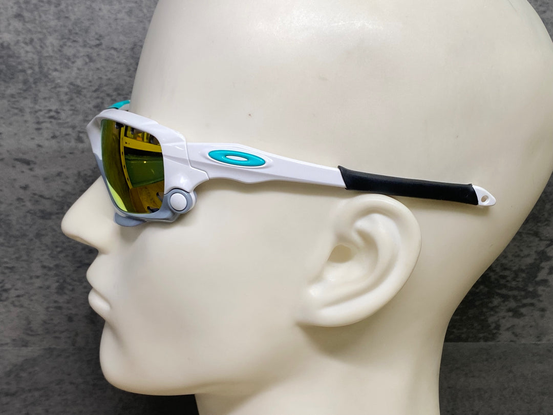 JN147 オークリー OAKLEY Racing Jacket サングラス アイウェア 白 グレー OAKLEY30周年記念限定サングラス レンズ付属