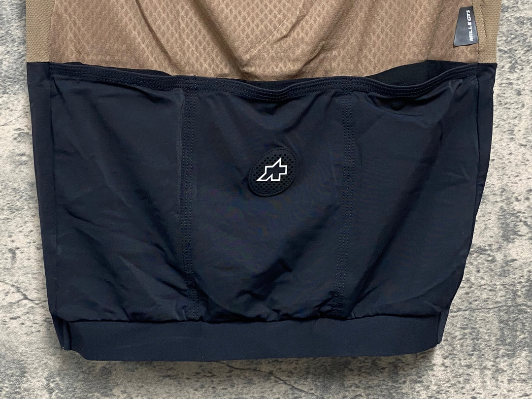 JT122 アソス assos MILLE GTS Jersey S11 半袖 サイクルジャージ 茶 S