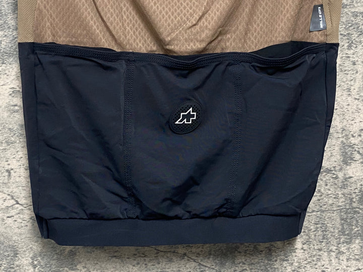 JT122 アソス assos MILLE GTS Jersey S11 半袖 サイクルジャージ 茶 S