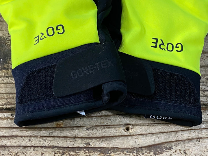 JV935 ゴア GORE 長指 グローブ 黄 XS 裏起毛