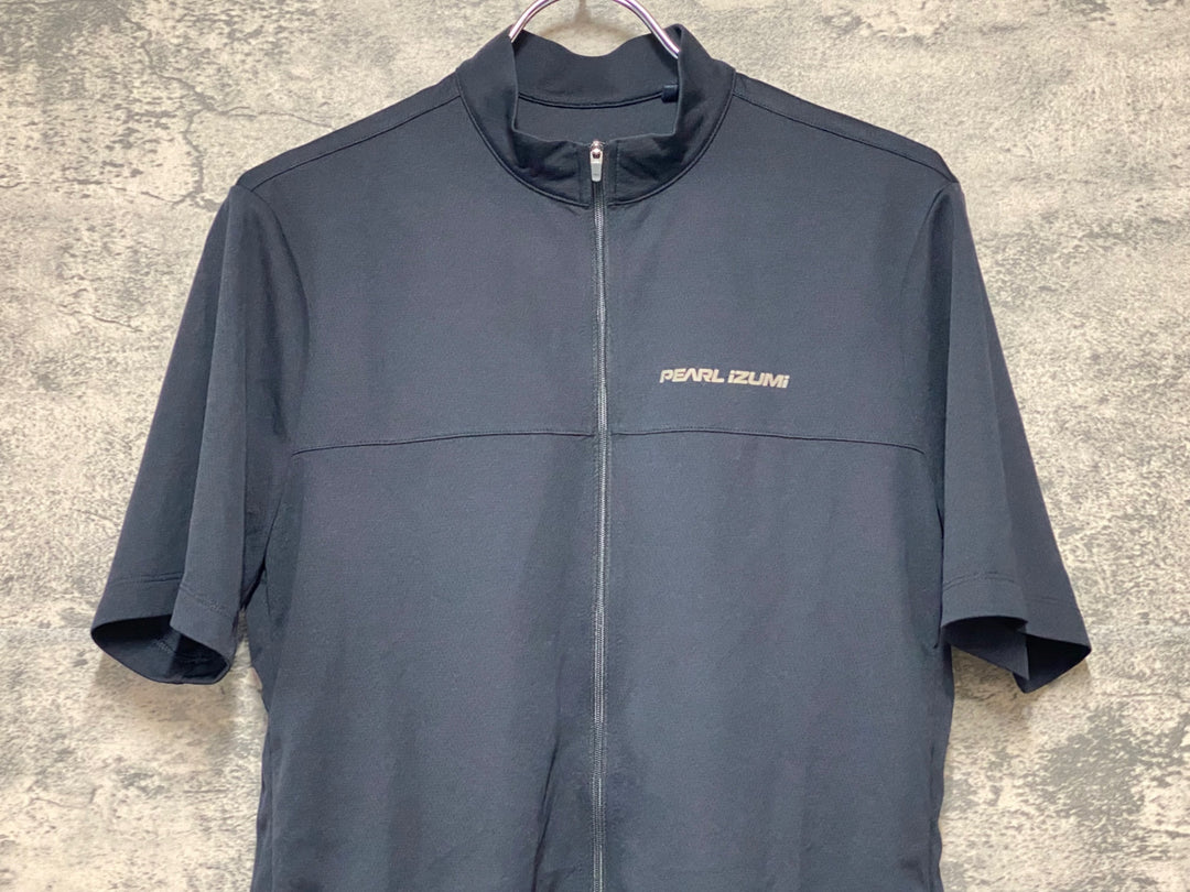 KH477 パールイズミ PEARL iZUMi 半袖 サイクルジャージ S 黒