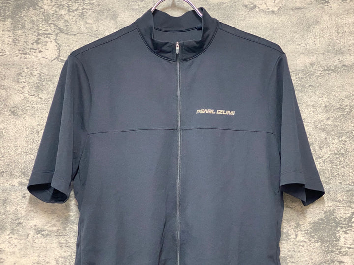 KH477 パールイズミ PEARL iZUMi 半袖 サイクルジャージ S 黒