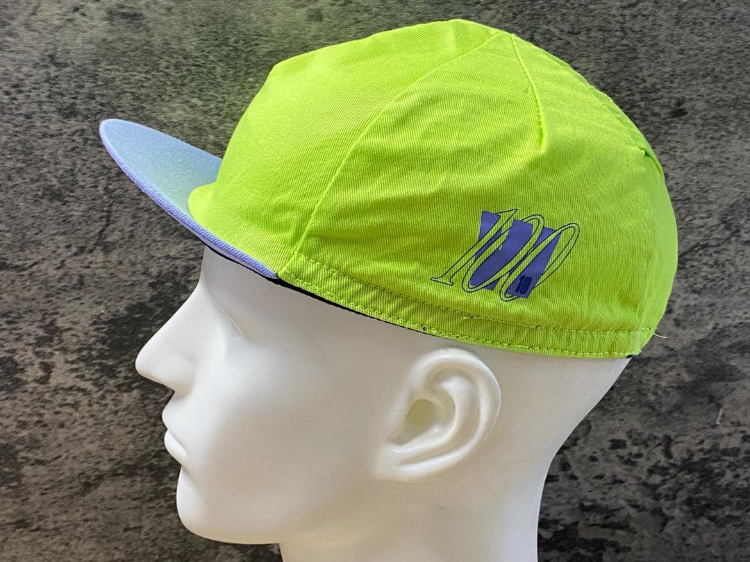 KF588 ラファ Rapha WOMEN'S 100 CAP STUDIO NARI サイクルキャップ 黄緑