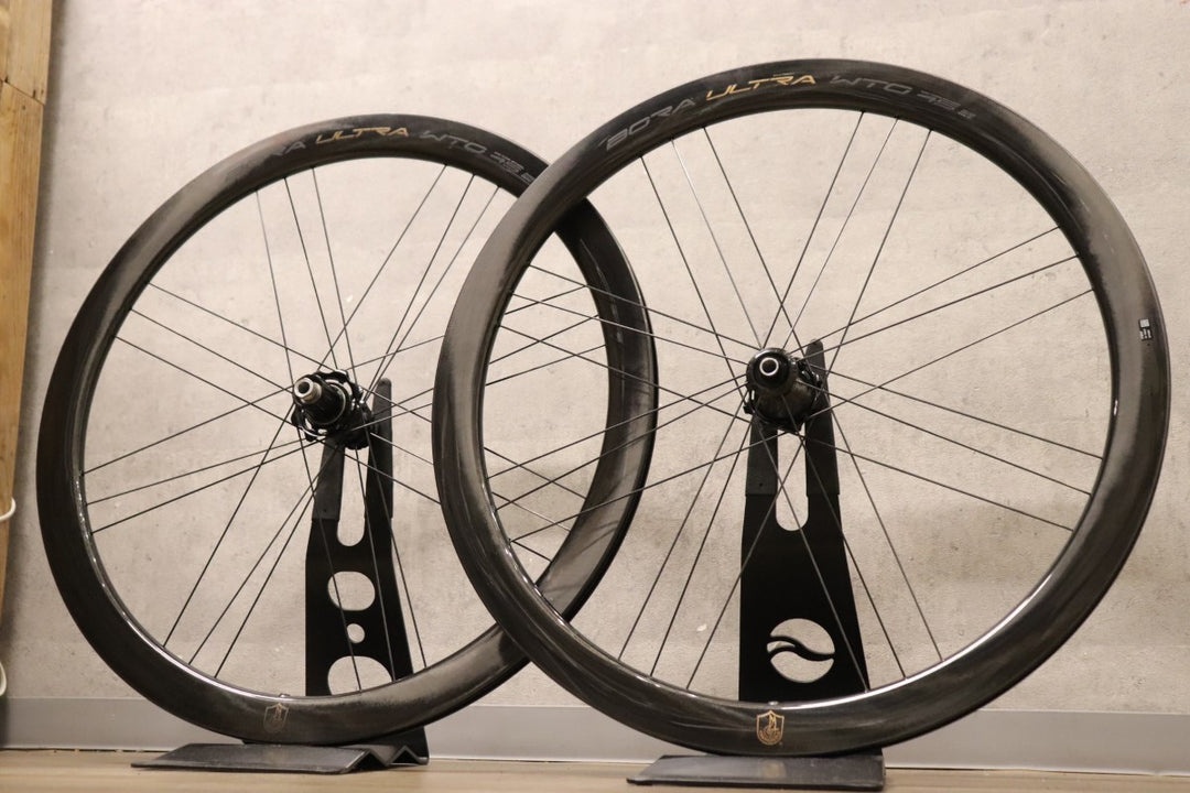 カンパニョーロ CAMPAGNOLO BORA ULTRA WTO 45 DB カーボン チューブレス シマノ 12/11S ホイールセット 【さいたま浦和店】