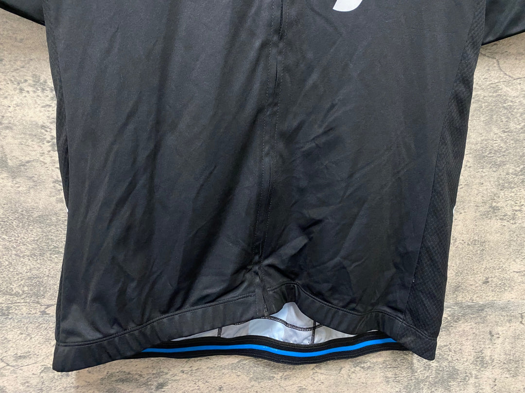 KA060 ラファ Rapha MEN’S REPLICA JERSEY 半袖 サイクルジャージ 黒 水 L レプリカ TEAMsky