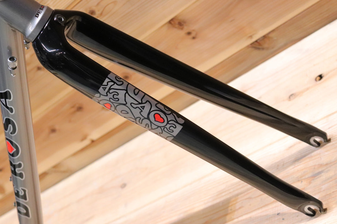 デローザ DE ROSA コルム コラム CORUM SLOPE RIM 2017モデル 44サイズ スチール ロードバイク フレームセット 【広島店】